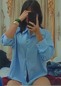 Blue Button-Down Shirt