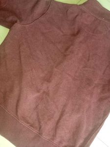 USPA Full Zip Burgundy Sweatshirt