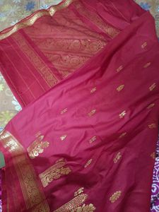 Elegant Red Saree
