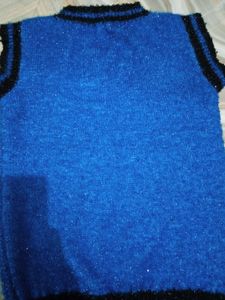 Blue And Black Sweaters Chamkila Wool