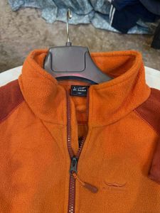 buffalo Orange Fleece Jacket