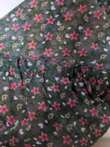 Floral Tiered Mini Dress