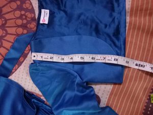 Navy Blue Frock With Jacket.