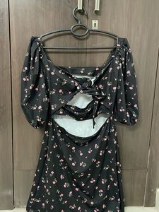 Floral Print Mini Dress