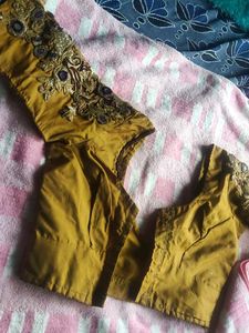 Embroidered Sleeves Blouse