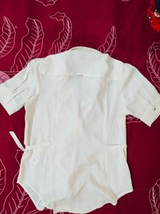 Stylish White Top Fo Ladies