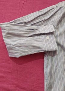 Striped Shirt with Bow