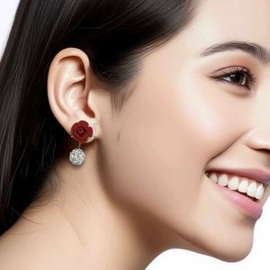 Rose Stud Earrings