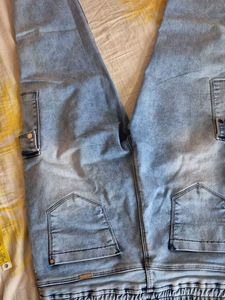 Light Blue Cargo joggers