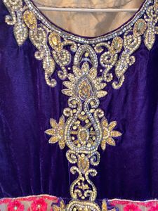 Pink &amp; Gold Designer Kurta Lehenga ✨