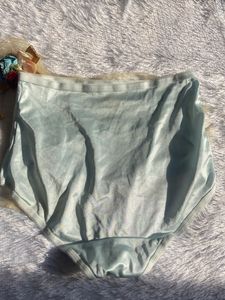 Vintage satin Blue Panties