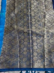 Blue Silk Saree