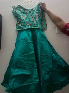 Girls' Ethnic Skirt &amp; Top Set