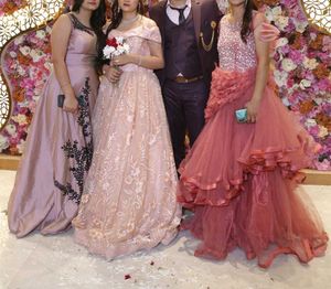 Blush Pink Embellished Gown