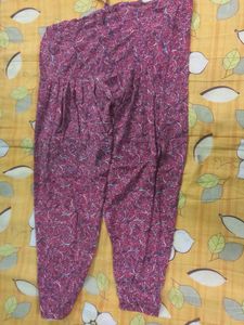 Pink Pure Cotton Kurtaset