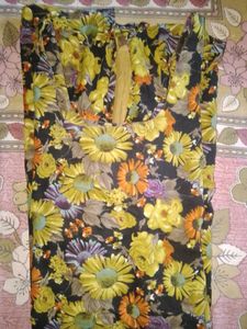 Short Length Kurti, Dupatta And Patiala Suit Set