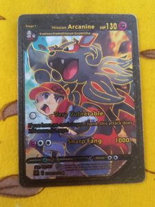 Hisuian Arcanine Pokemon Card