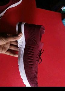 Maroon Sneakers