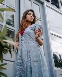 Floral Print Button-Down Dress