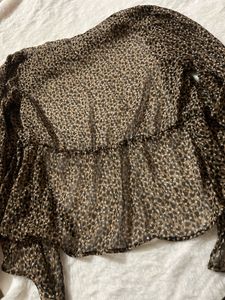 Animal Print Top
