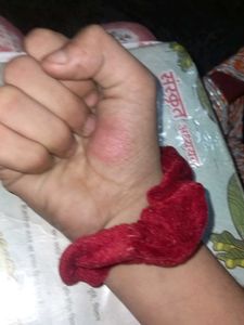 Red Velvet Scrunchie