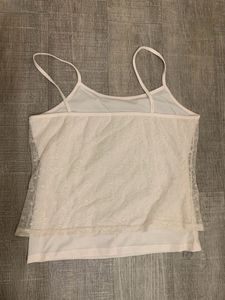imported lace tank top