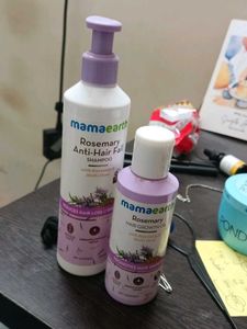 Mamaearth Shampoo And Hair Oil