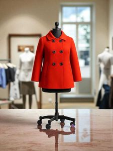Pre Loved Red Coat 💕🇰🇷