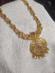 Peacock Ruby Necklace! 😍💗
