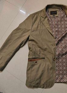 Stylish Korean Khaki Blazer