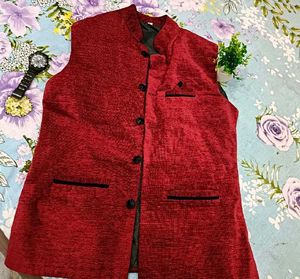 Men&#39;s Ethenic Half Blazer