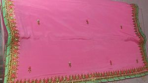 Gota Work Saree