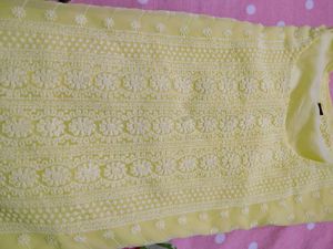 Elegant Yellow Kurta