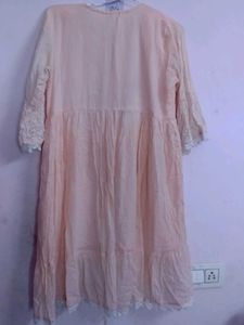 Floral Embroidered Dress,used