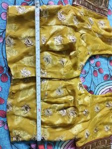 Gorgeous Gold Embellished Saree