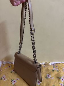 Metallic &amp; Neutral Shoulder Bag