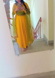 Anarkali With Duppata