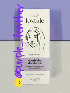 Foxtale Nourishing Moisturizer