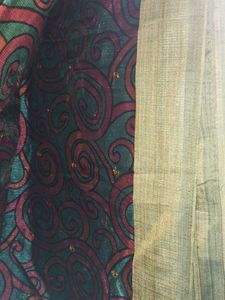Radiant Harmony: Multicolour Elegance Saree