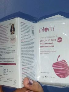 Plum Cherry Blossom Frizz Control Serum