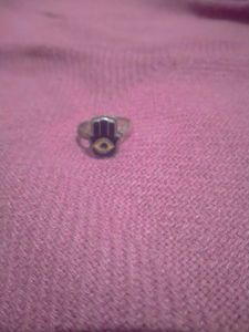 Metal Eye Ring