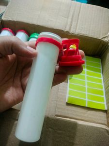 Boxes For Organising With Stickers To Label