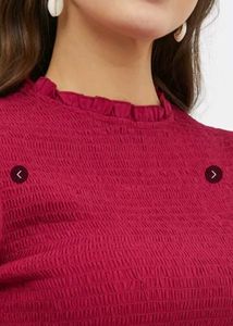 Elegant Smocked Top