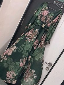 Floral Print Maxi Dress