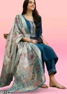 Women Kurti Set With Dupatta