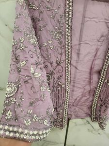 Ethnic Lavender Co Ord Set