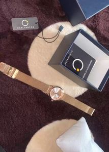 Carlington Rose Gold Watch