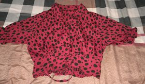 Red Crop Shirt