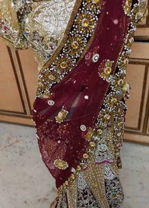 Bollywood style expansive 💯🔥 half lehanga saree