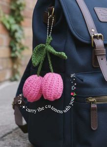 Cute Tulip Keychain Charm